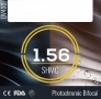1.56 Bifocal Invisible PhotoBrown SHMC - невидимі